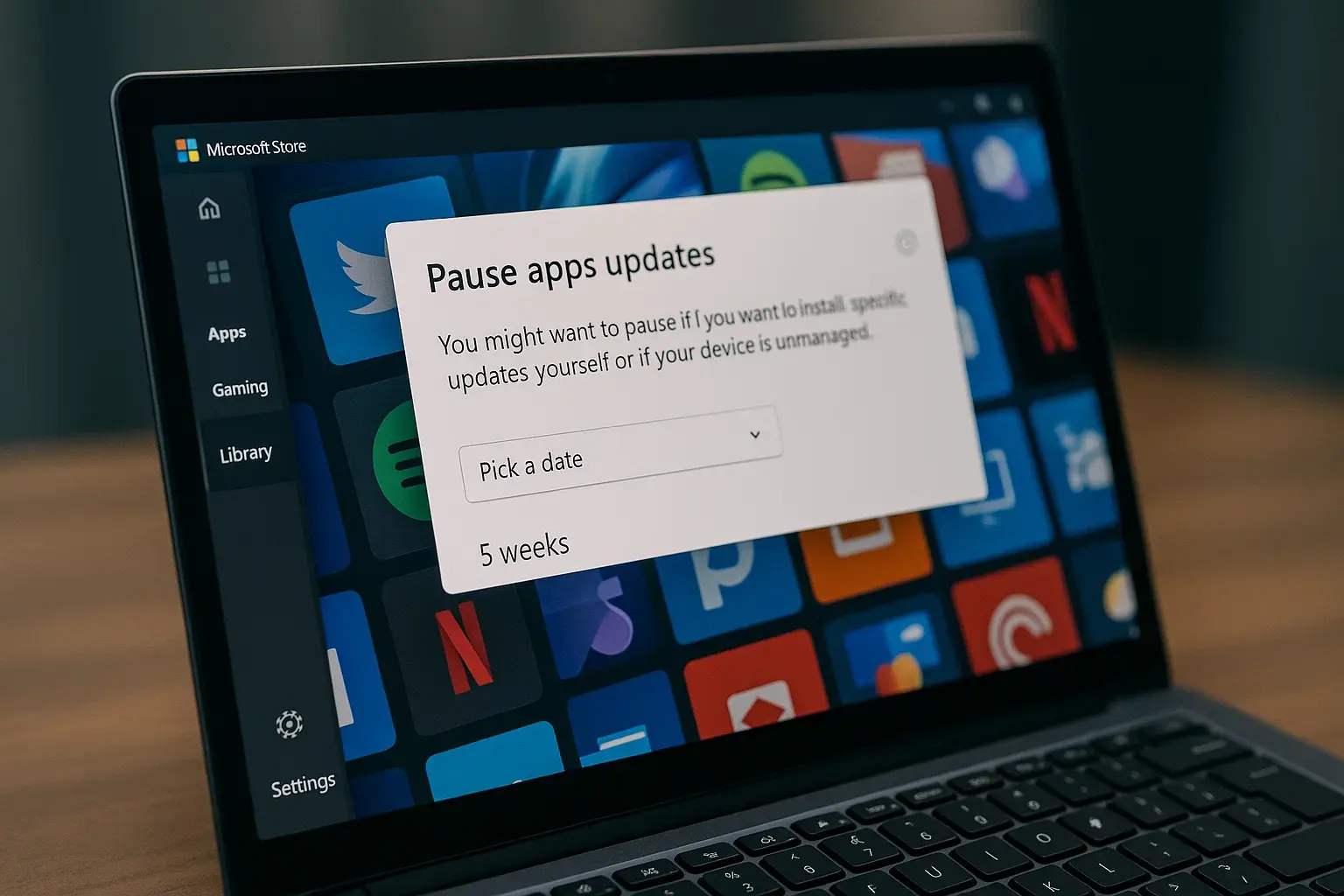 Microsoft Limits App Update Pauses to 5 Weeks in Store